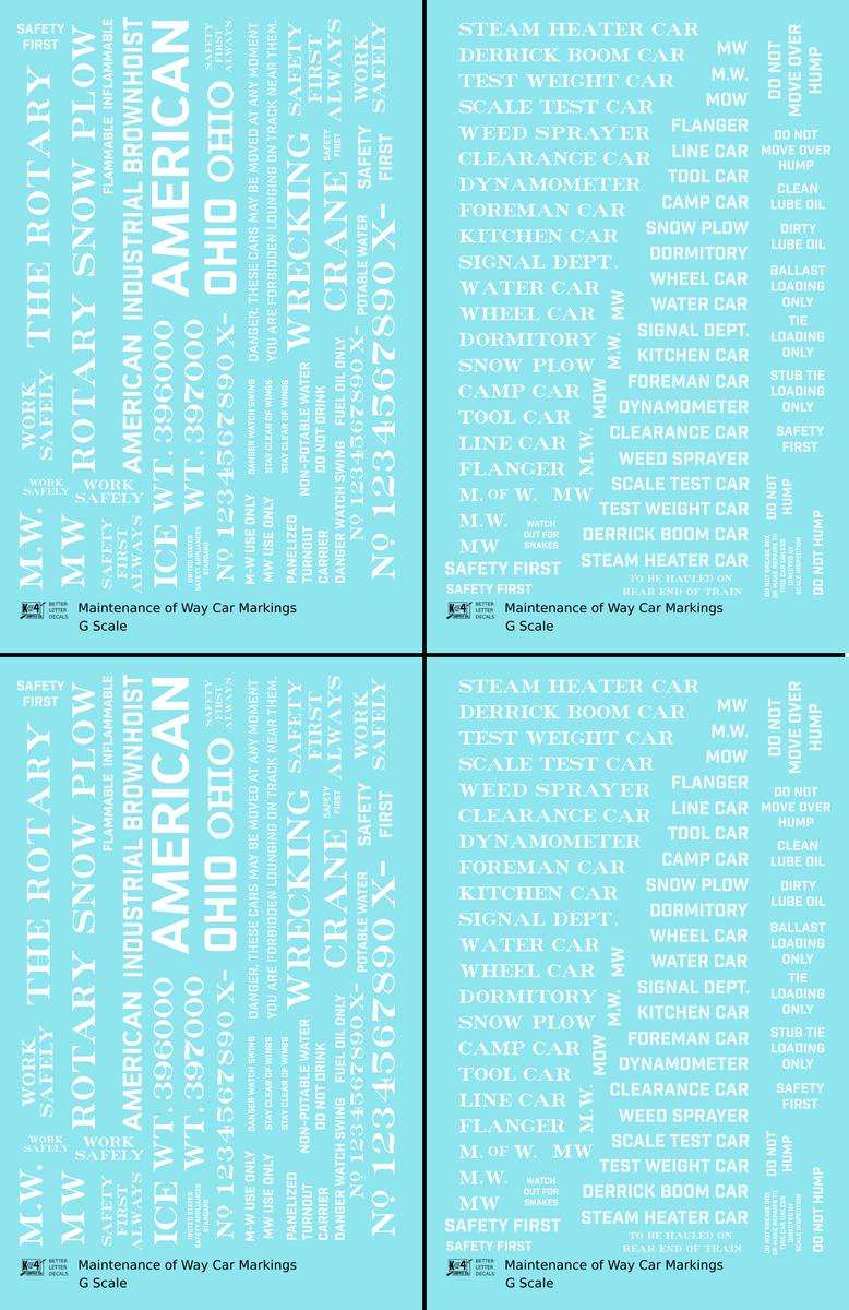 Microscale Decal N #60-4203 Viking Freight System Inc. 28 trailers and