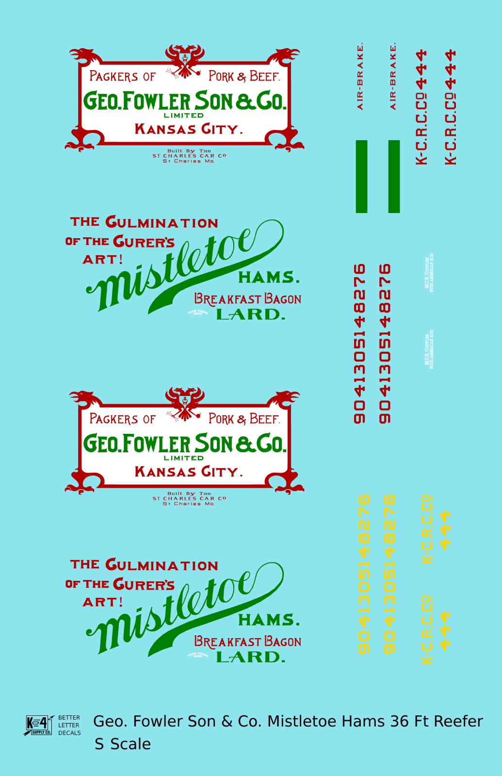 Mistletoe Hams 36 Ft Billboard Reefer