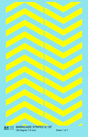 30 Degree Diagonal Barricade Stripes