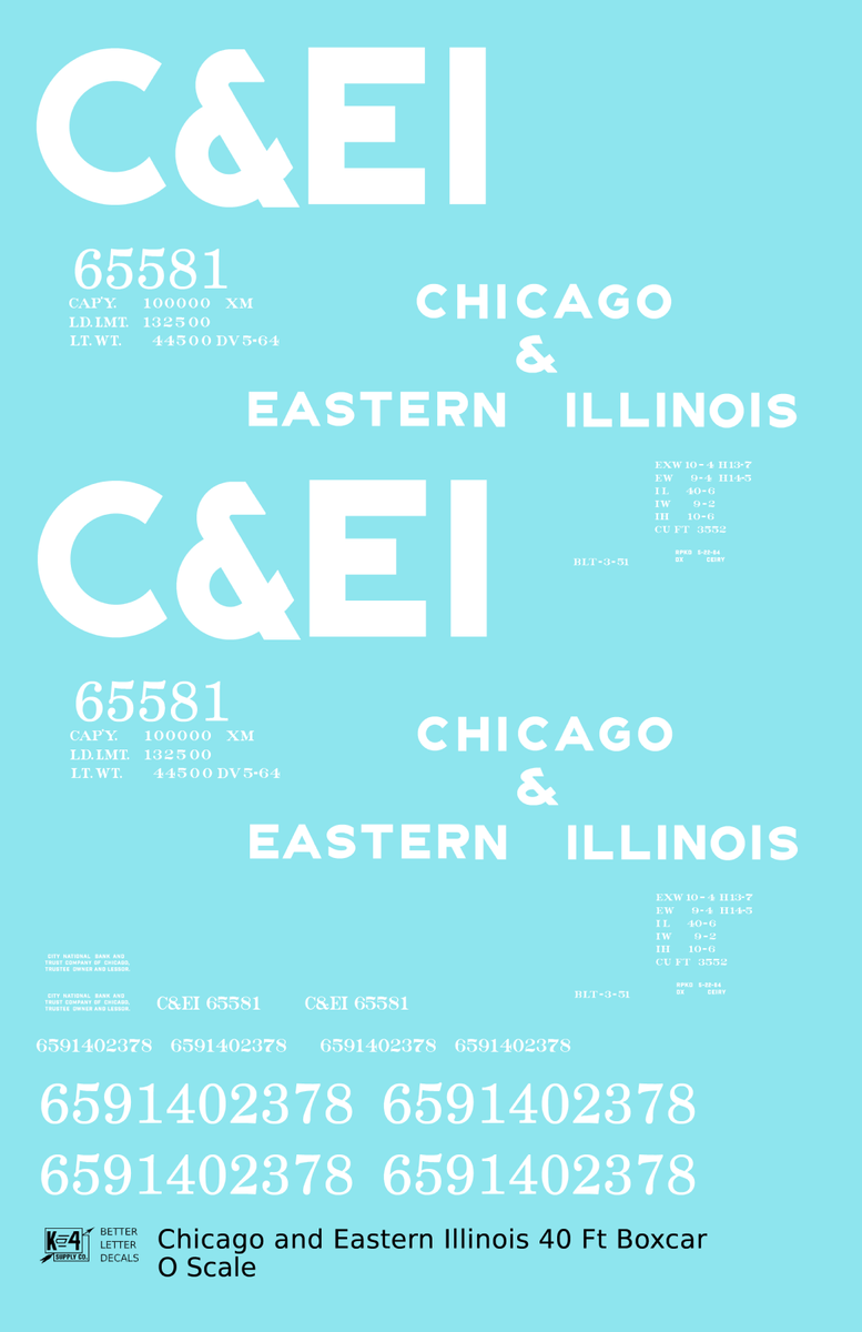 Chicago & Eastern Illinois (C&EI) The Chicago Line Shirt – Mohawk Design