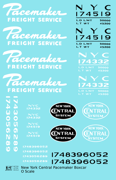 New York Central Pacemaker Boxcar