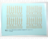 1900 Era Various Car Builder Insignias