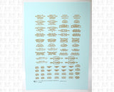 1900 Era Various Car Builder Insignias