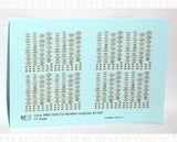 1900 Era ACF Car Builder Insignias