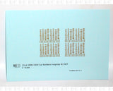 1900 Era ACF Car Builder Insignias