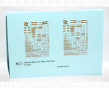 Caboose Data and Markings