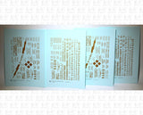 Caboose Data and Markings