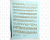 Condensed Modern Gothic Letter Number Alphabet