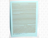 Condensed Roman Letter Number Alphabet