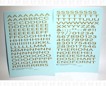 Extended Modern Gothic Letter Number Alphabet
