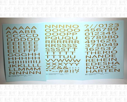 Extended Modern Gothic Letter Number Alphabet