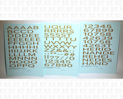 Extended Modern Gothic Letter Number Alphabet