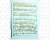 Lowercase Extended Modern Gothic Letter Alphabet