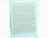 Extended Roman Letter Number Alphabet