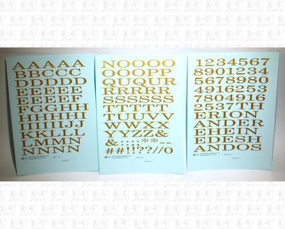 Extended Roman Letter Number Alphabet