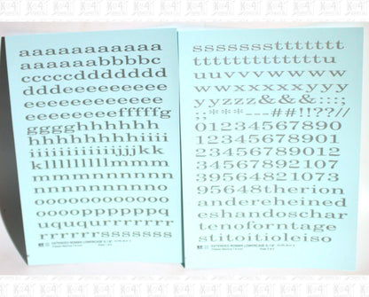 Lowercase Extended Roman Letter Number Alphabet