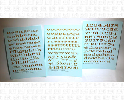 Lowercase Extended Roman Letter Number Alphabet