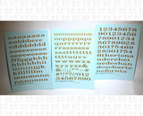 Lowercase Extended Roman Letter Number Alphabet