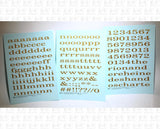 Lowercase Extended Roman Letter Number Alphabet