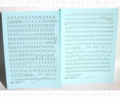 Lindenhill Letter Number Alphabet