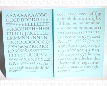 Lindenhill Letter Number Alphabet