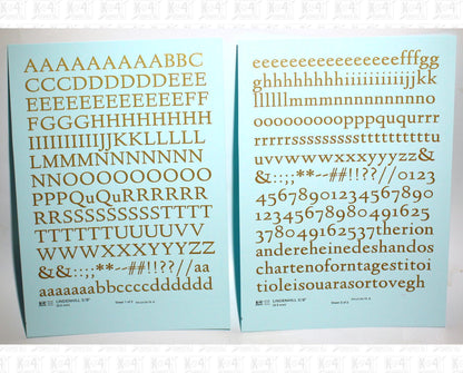 Lindenhill Letter Number Alphabet