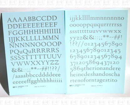 Lindenhill Letter Number Alphabet