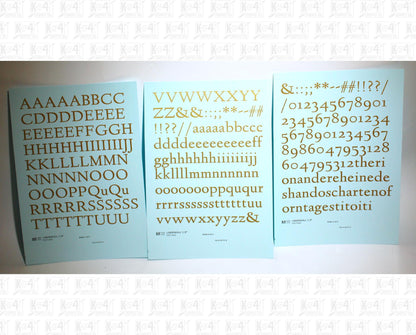 Lindenhill Letter Number Alphabet