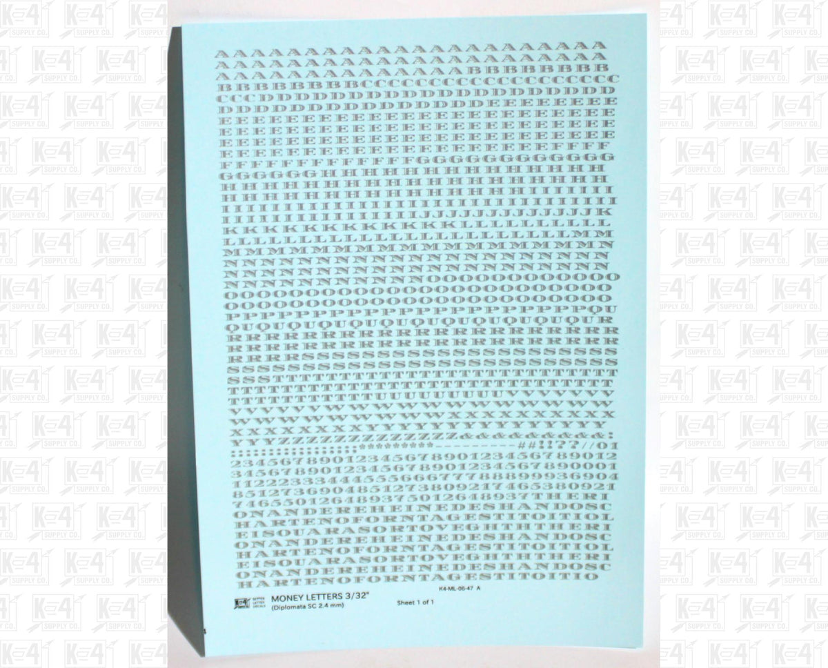 Money Letters Letter Number Alphabet
