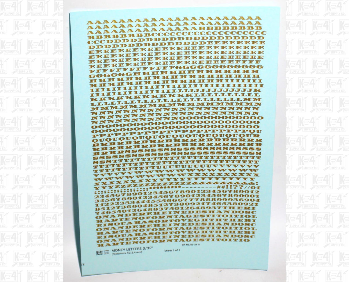 Money Letters Letter Number Alphabet