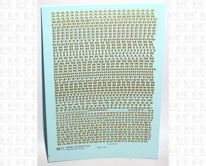 Money Letters Letter Number Alphabet