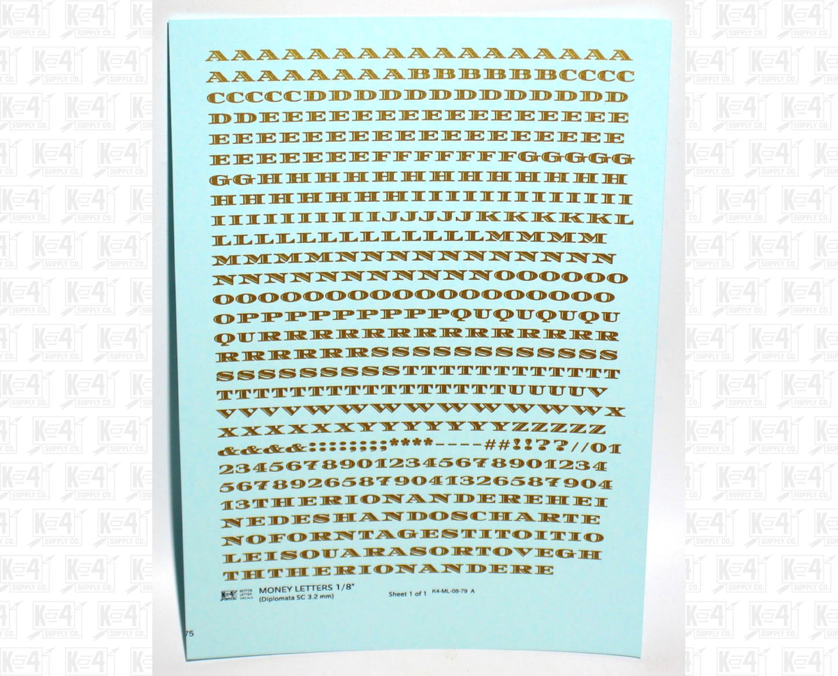 Money Letters Letter Number Alphabet