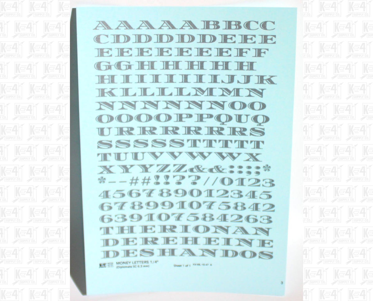 Money Letters Letter Number Alphabet