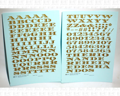 Money Letters Letter Number Alphabet
