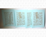 Maintenance Of Way (MOW) Data and Markings