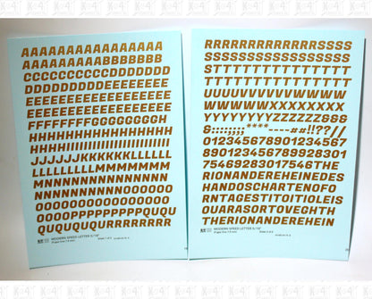 Modern Speed Letter Letter Number Alphabet