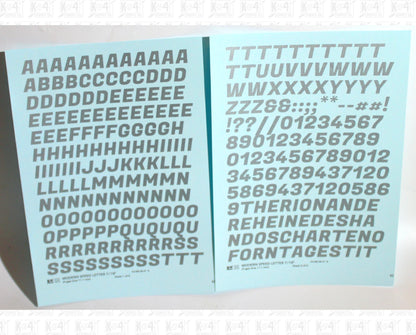 Modern Speed Letter Letter Number Alphabet