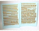 Modern Speed Letter Letter Number Alphabet