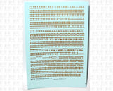 Old West Billboard Letter Number Alphabet