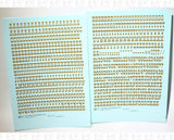 Old West Billboard Letter Number Alphabet