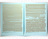 Old West Billboard Letter Number Alphabet