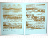 Old West Billboard Letter Number Alphabet