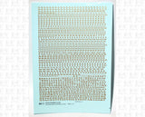 Penn Roman Letter Number Alphabet