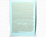 Penn Roman Letter Number Alphabet