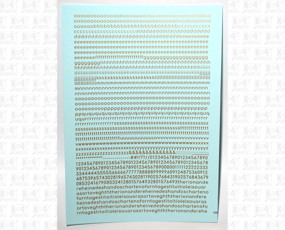 Lowercase Round Modern Gothic Letter Alphabet