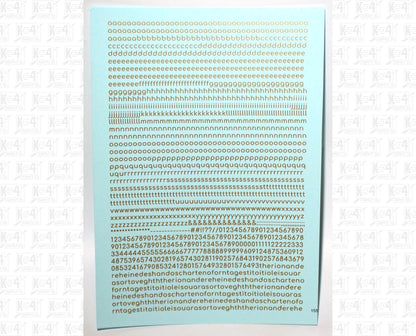 Lowercase Round Modern Gothic Letter Alphabet