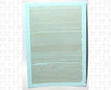 Railroad Roman Letter Number Alphabet