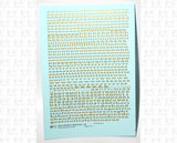 Lowercase Wide Roman Letter Number Alphabet