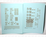 40 To 50 Ft Boxcar Gothic Font Dimensional Data Set