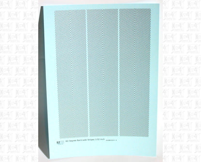 60 Degree Diagonal Barricade Stripes